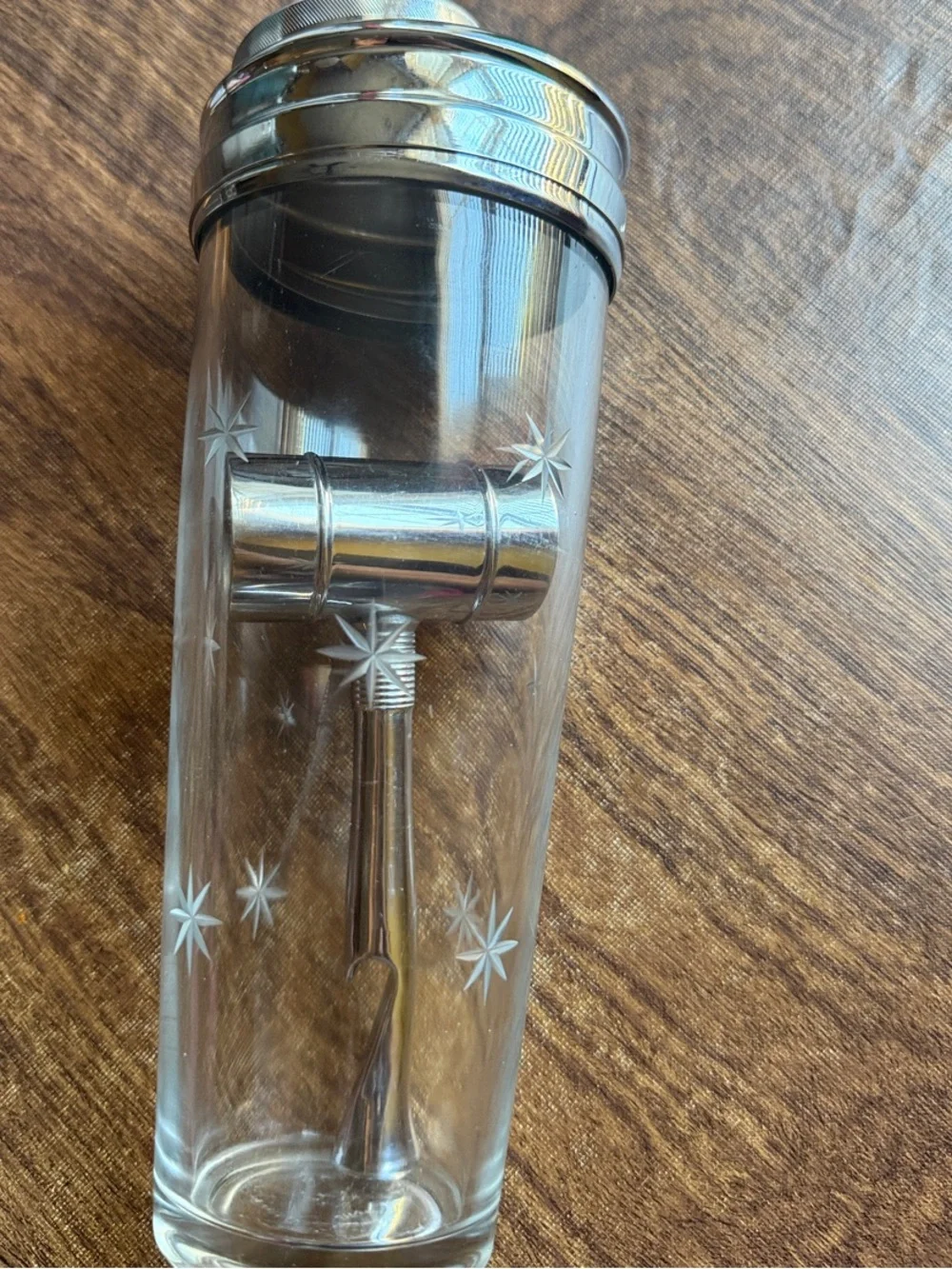 Chase USA Vintage Cocktail Mixer & Stainless Steel Jigger Set | Mid-Century